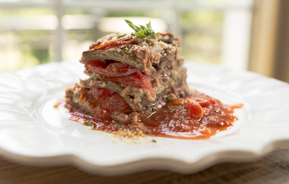 Baked Eggplant Parmesan With Fresh Tomato Sauce | DrFuhrman.com