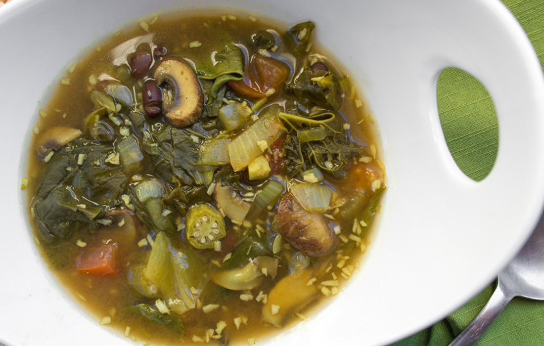 Callaloo Soup 1657