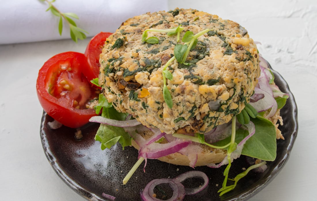 Tofu And Sun-dried Tomato Burgers 