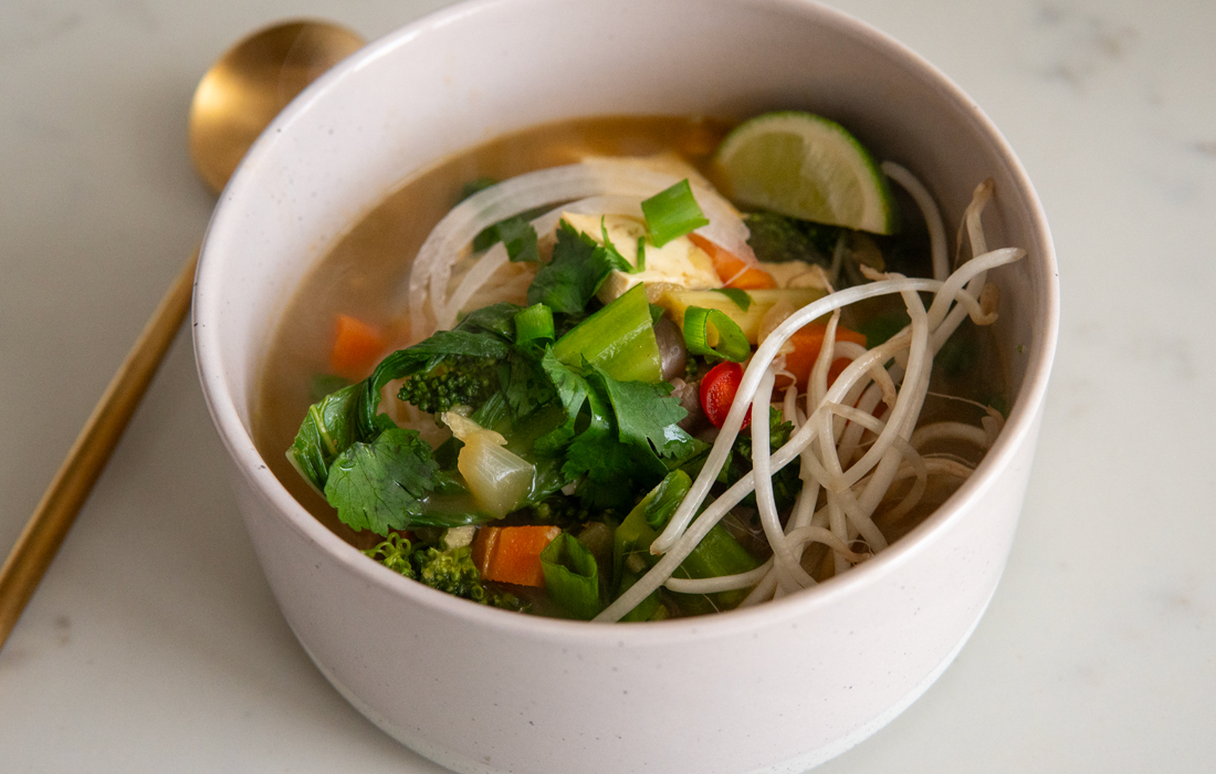 Vietnamese Pho (Vietnamese Noodle Soup) | DrFuhrman.com